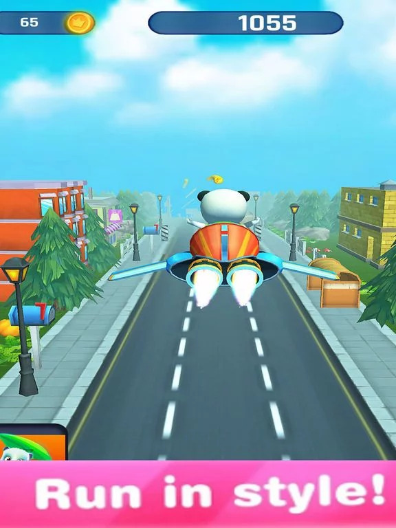 Изображение игры: Panda Runner Subway