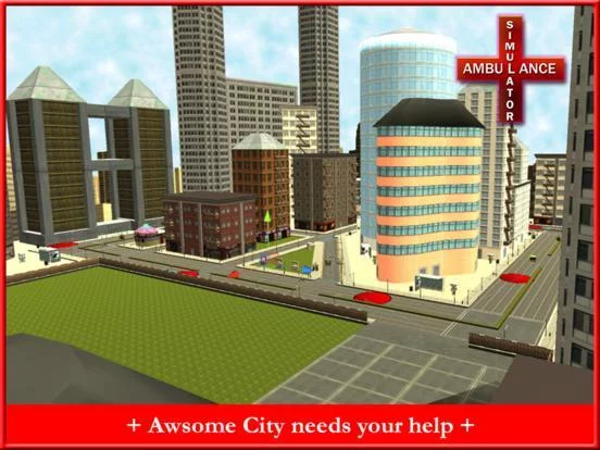 Изображение игры: Ambulance Simulator 3D: City Emergency Rescue Driving