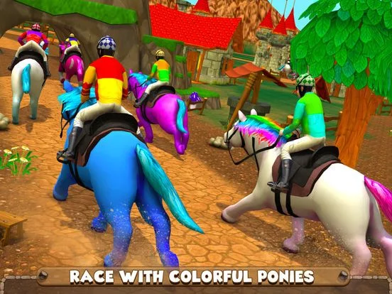 Изображение игры: Speedy Pony: Racing Game