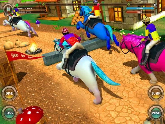 Изображение игры: Speedy Pony: Racing Game