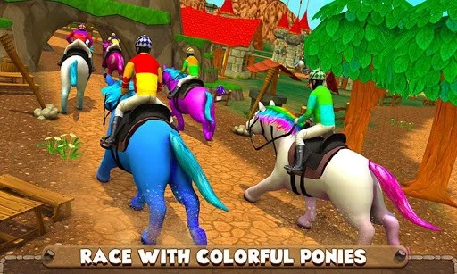 Изображение игры: Speedy Pony: Racing Game