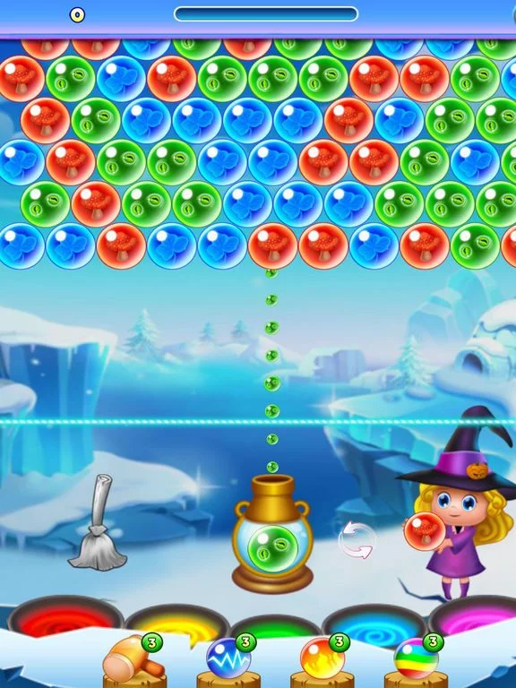 Изображение игры: Magical Bubble Shot