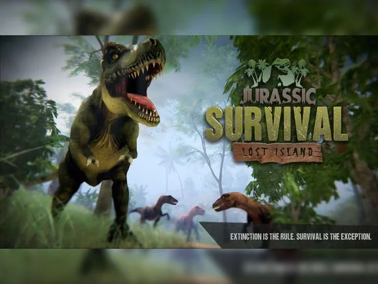Изображение игры: Jurassic Survival- Lost Island
