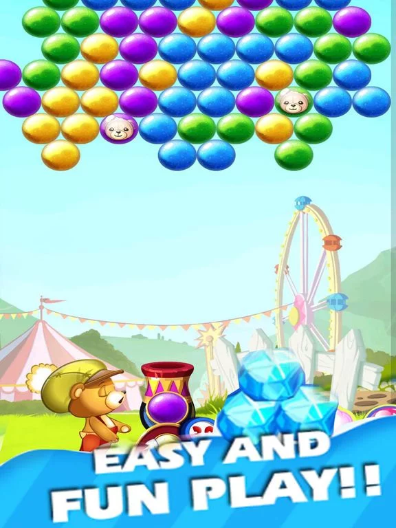 Изображение игры: Bubble Shoot Kingdom