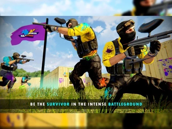 Изображение игры: Paintball Dodge Challenge PvP