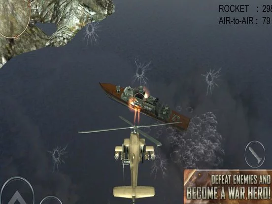 Изображение игры: Helicopter Battle: War 3
