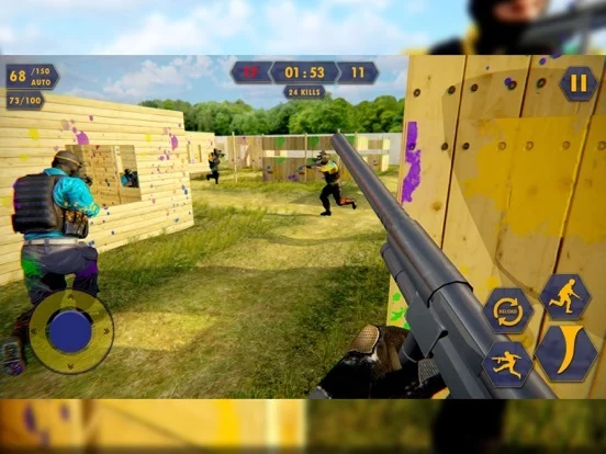 Изображение игры: Paintball Dodge Challenge PvP