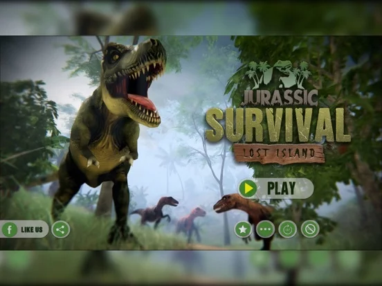Изображение игры: Jurassic Survival- Lost Island