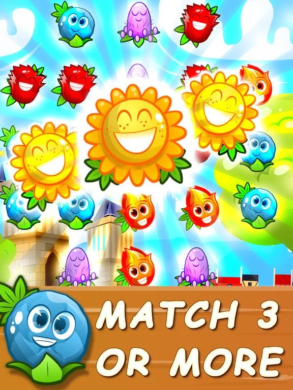 Изображение игры: Match Flower Blossom Garden