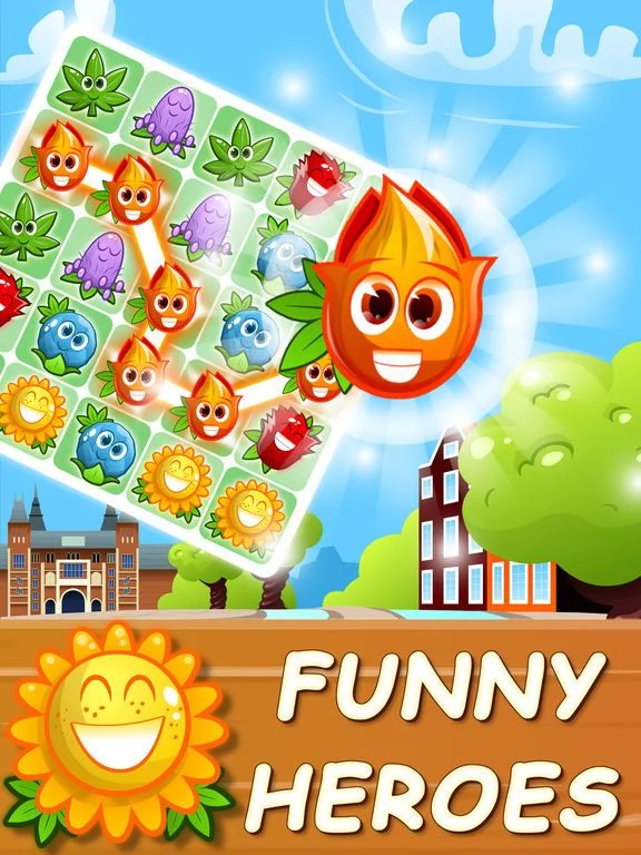 Изображение игры: Match Flower Blossom Garden