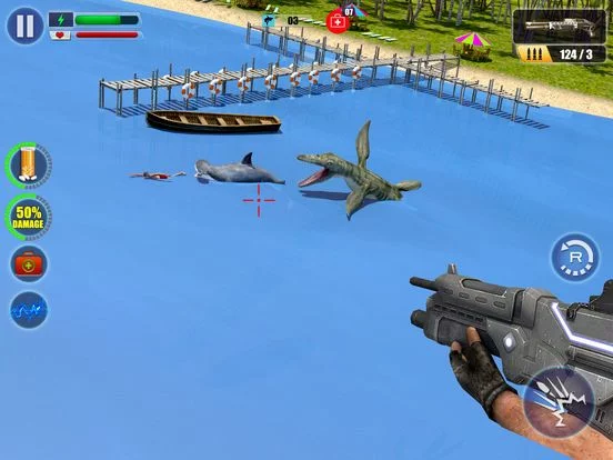 Изображение игры: Sea Monster Hunter: Sniping Game