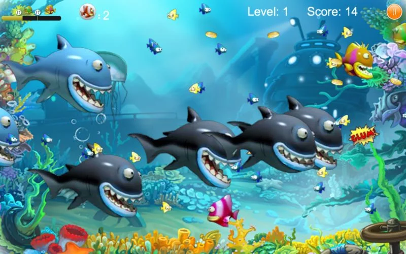Изображение игры: Eat The Fish 2016