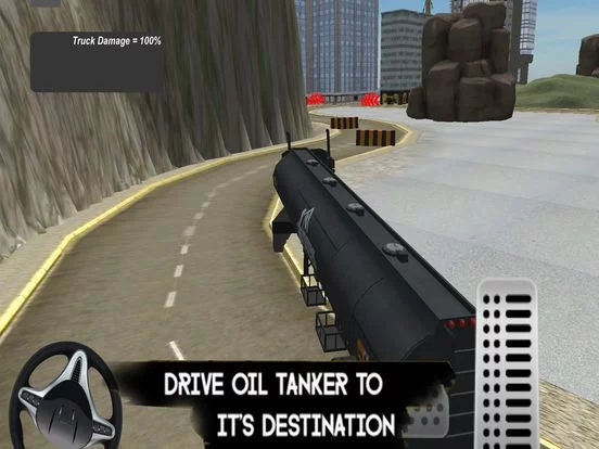 Изображение игры: Oil Trucker Transport
