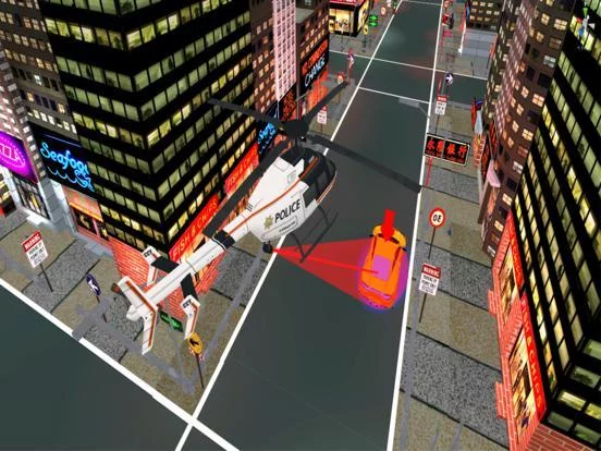 Изображение игры: City Helicopter Car Chase 2016: Free Play Game