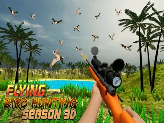Изображение игры: Flying Bird Hunting Season 3D Simulator: Sniper Hunter in Safari Jungle