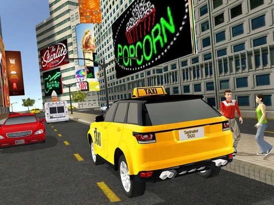 Изображение игры: NYC Fastlane Taxi Driver