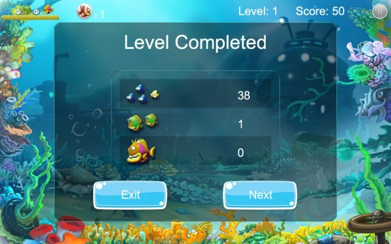 Изображение игры: Eat The Fish 2016