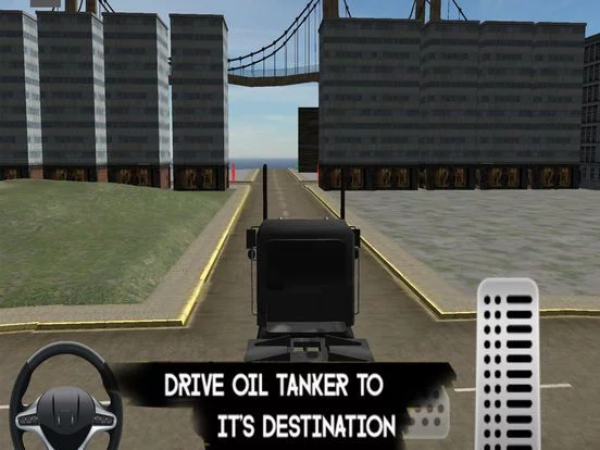 Изображение игры: Oil Trucker Transport