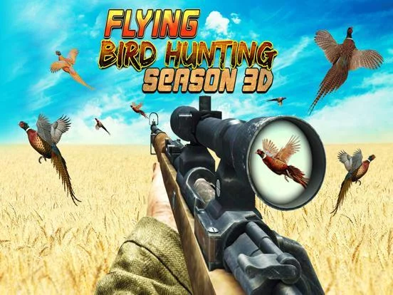 Изображение игры: Flying Bird Hunting Season 3D Simulator: Sniper Hunter in Safari Jungle