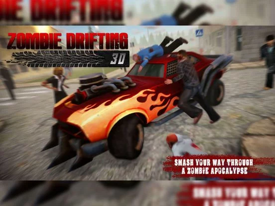 Изображение игры: Zombie Car Drifting 3D