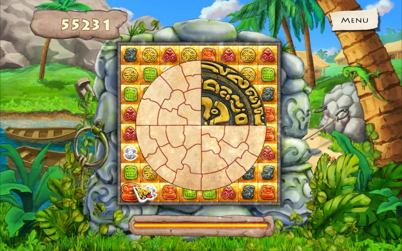 Изображение игры: Jewel Keepers: Easter Island