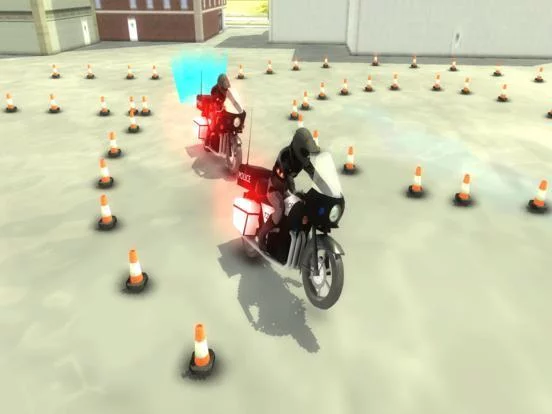Изображение игры: Police Motorcycle Training: 911 School Academy