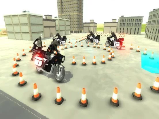 Изображение игры: Police Motorcycle Training: 911 School Academy