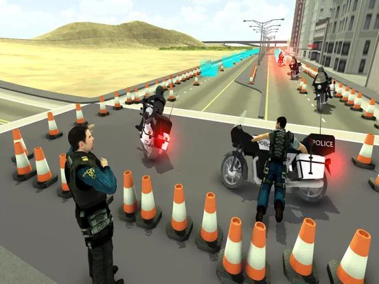 Изображение игры: Police Motorcycle Training: 911 School Academy