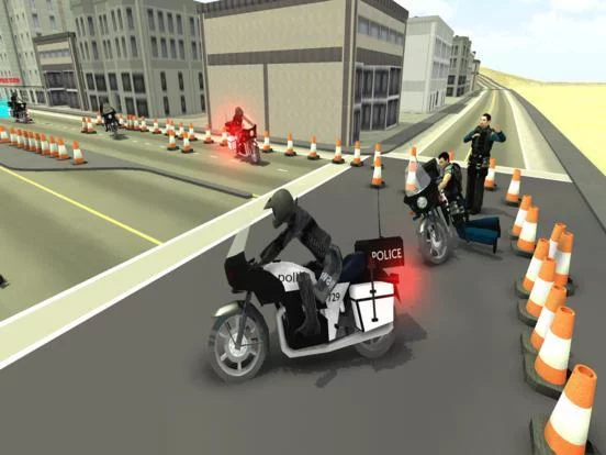Изображение игры: Police Motorcycle Training: 911 School Academy