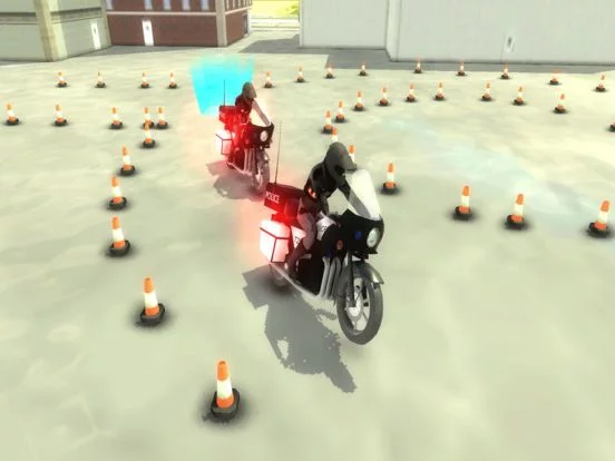 Изображение игры: Police Motorcycle Training: 911 School Academy