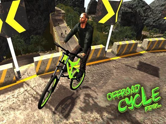 Изображение игры: Mountain Bike Rider - Freestyle BMX Hill Climber