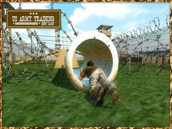 Изображение игры: US Army Training Game: Real Battle Field Boot Camp