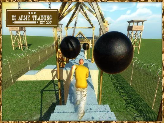 Изображение игры: US Army Training Game: Real Battle Field Boot Camp