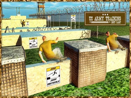 Изображение игры: US Army Training Game: Real Battle Field Boot Camp