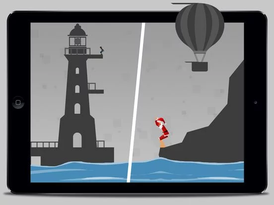 Изображение игры: Stickman Flip Diving