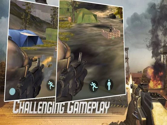 Изображение игры: Shooter War Game