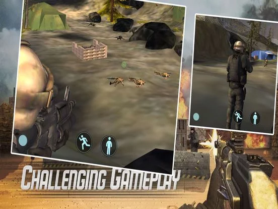 Изображение игры: Shooter War Game