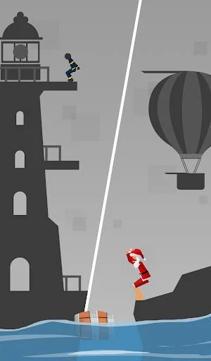 Изображение игры: Stickman Flip Diving