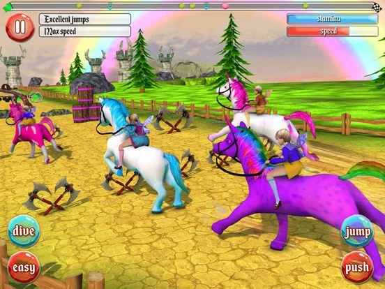 Изображение игры: Ultimate Unicorn Dash 3D