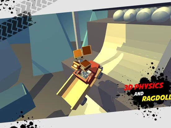 Изображение игры: Stickman Dismounting 3D
