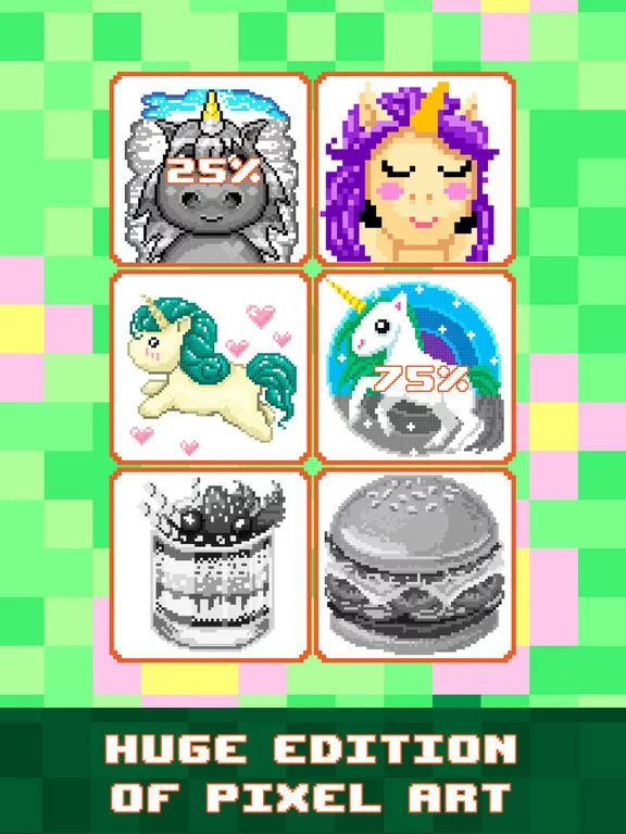 Изображение игры: Draw in Pixel Art