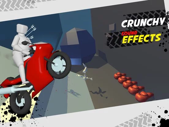 Изображение игры: Stickman Dismounting 3D