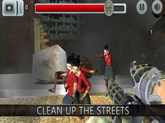 Изображение игры: Zombie Shooting Battles