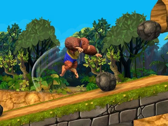 Изображение игры: Monkey Stunt Run