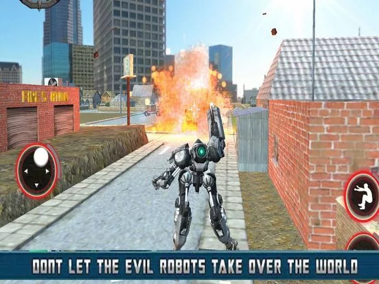 Изображение игры: Robot Battle War