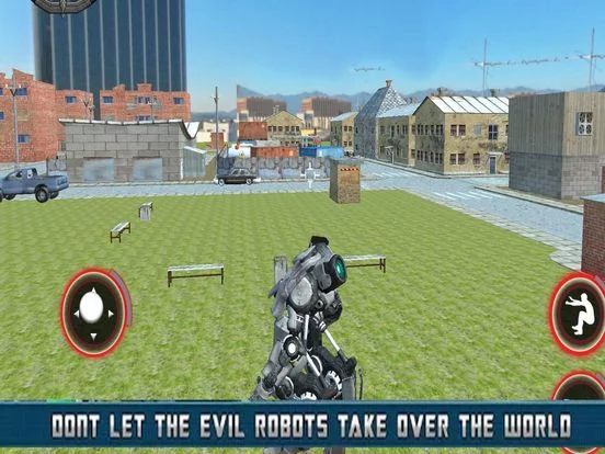 Изображение игры: Robot Battle War