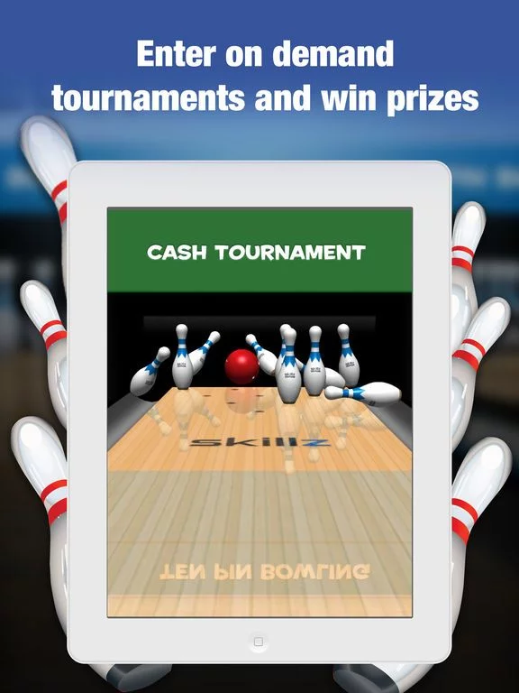 Изображение игры: Strike! Real Money Bowling
