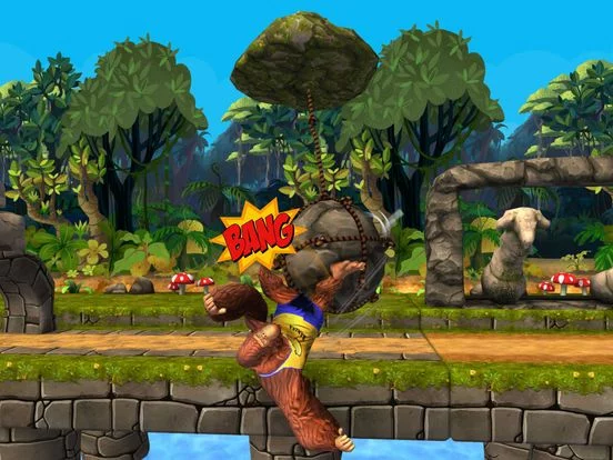 Изображение игры: Monkey Stunt Run