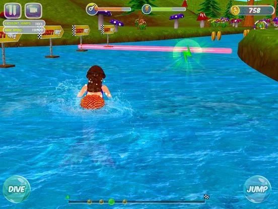 Изображение игры: Fancy Mermaid Race Adventures