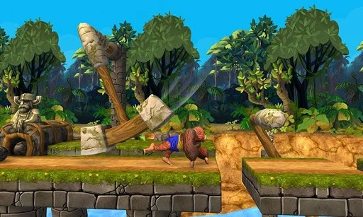 Изображение игры: Monkey Stunt Run